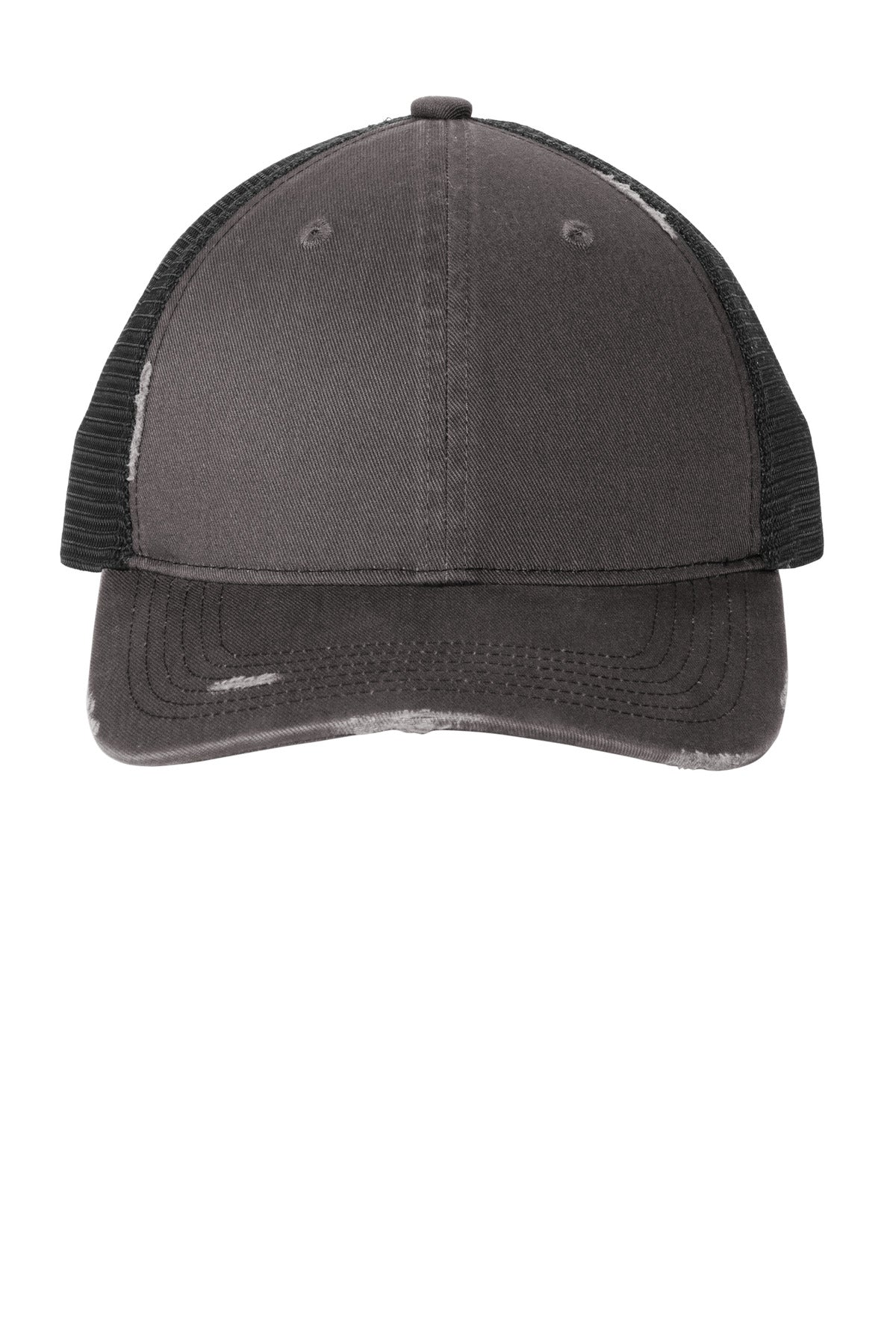 Port Authority C600 - Distressed Mesh Back Cap