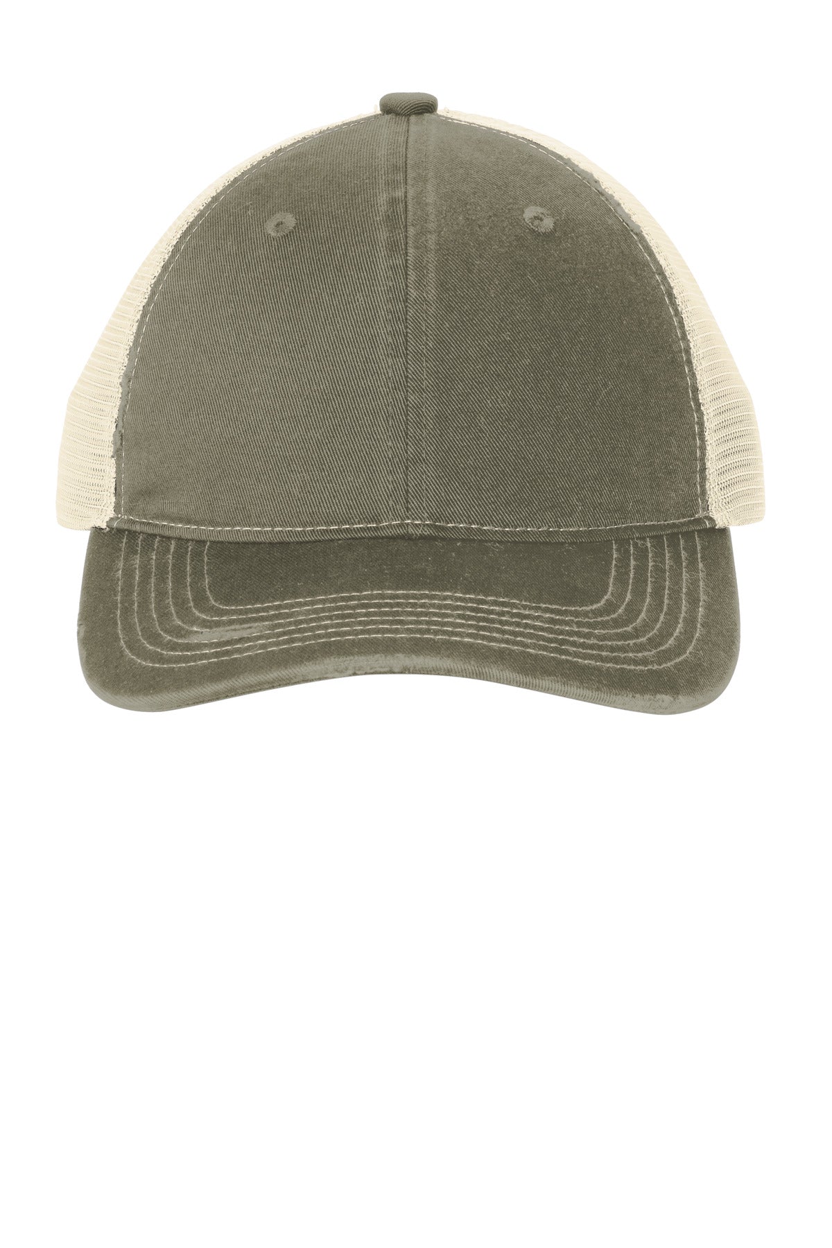 Port Authority C600 - Distressed Mesh Back Cap