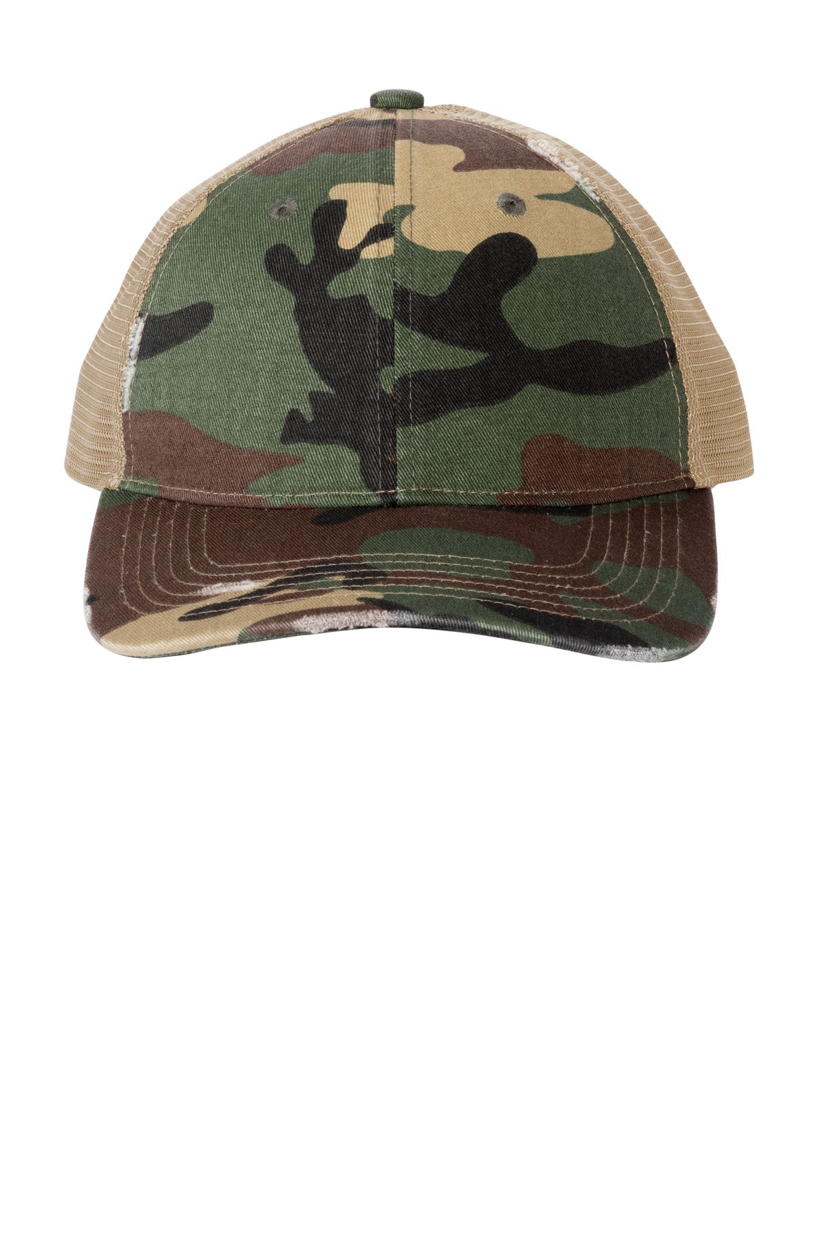 Port Authority C600 - Distressed Mesh Back Cap