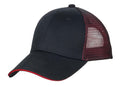 Port Authority C818 - Double Mesh Snapback Sandwich Bill Cap