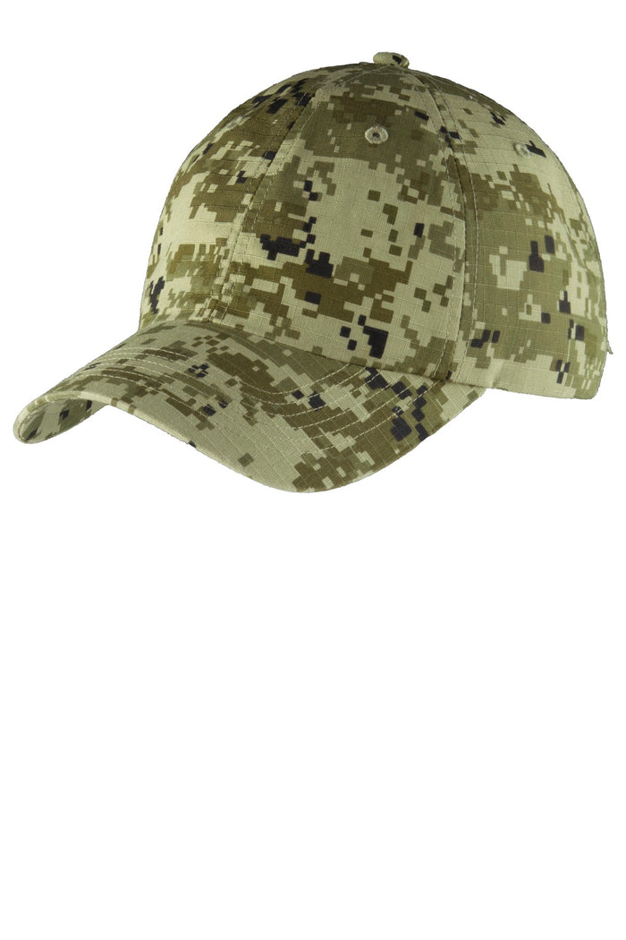 Port Authority C925 - Digital Ripstop Camouflage Cap
