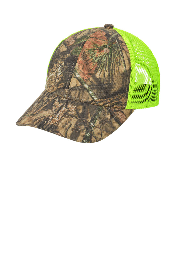 Port Authority C930 - Structured Camouflage Mesh Back Cap