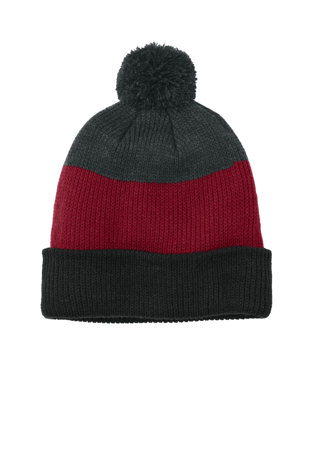 Port Authority C979 - Cozy Striped Pom Beanie