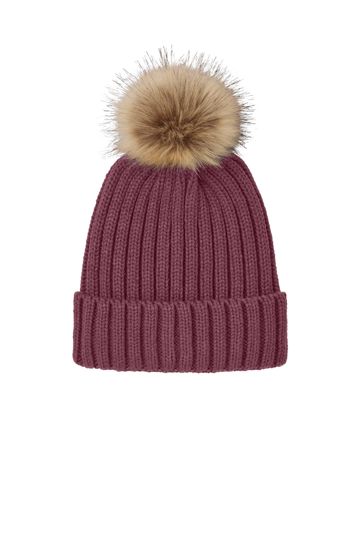 Port Authority C990 - Faux Fur Pom Beanie