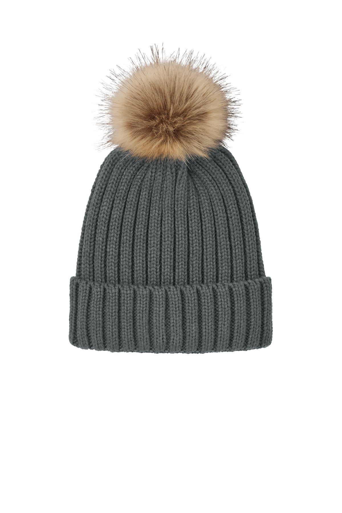 Port Authority C990 - Faux Fur Pom Beanie