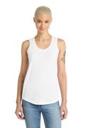 District Women's Perfect Tri Racerback Tank - DM138L White