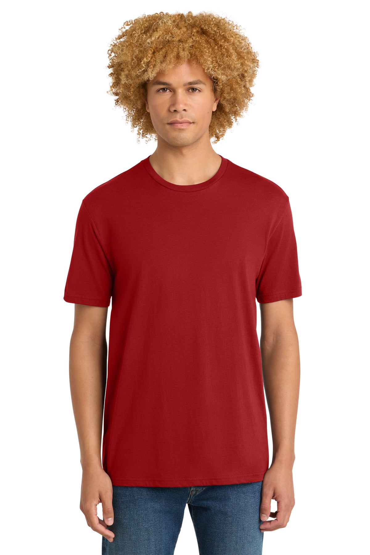 District Perfect Weight Tee - DT104 Classic Red