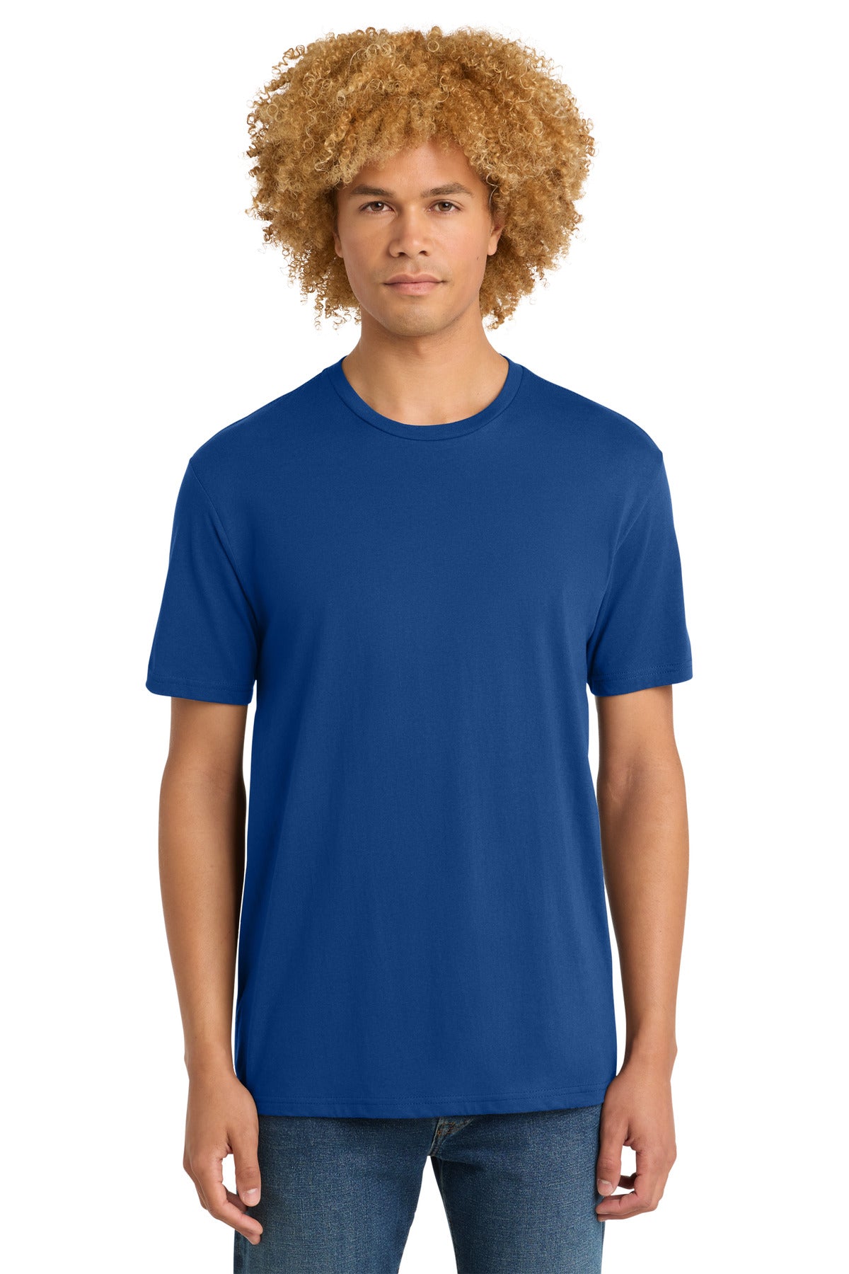 District Perfect Weight Tee - DT104 Deep Royal