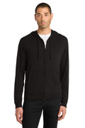 District Jersey Full-Zip Hoodie - DT1100 Black