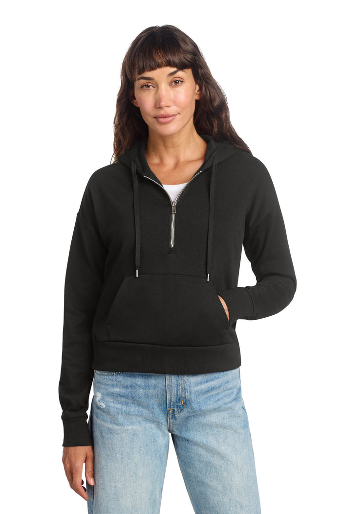 District Women's Perfect Tri Fleece 1/2-Zip Pullover - DT1311