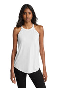 District Women's Perfect Tri Rocker Tank - DT137L White