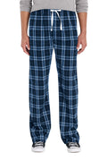District Flannel Plaid Pant - DT1800 True Navy/ Carolina Blue