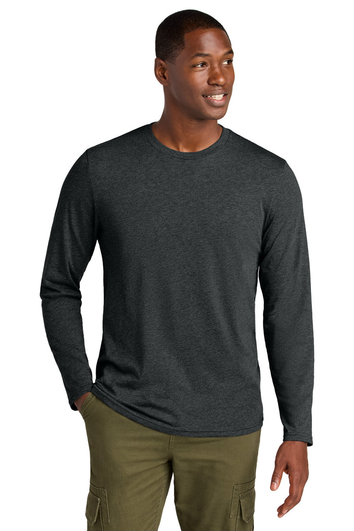 District Perfect Weight CVC Long Sleeve Tee - DT185