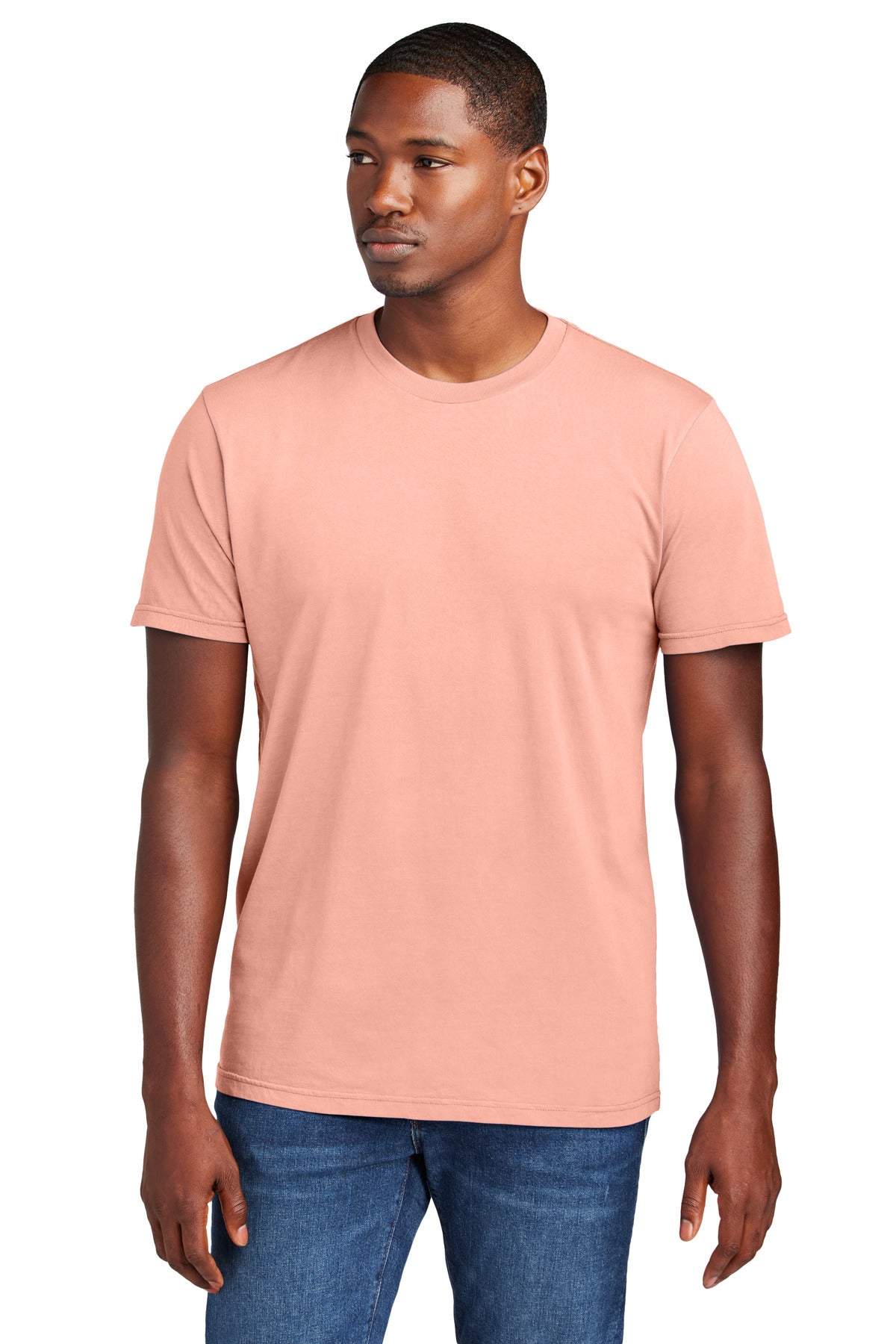 District Wash Tee - DT2101 Cactus Rose Pink