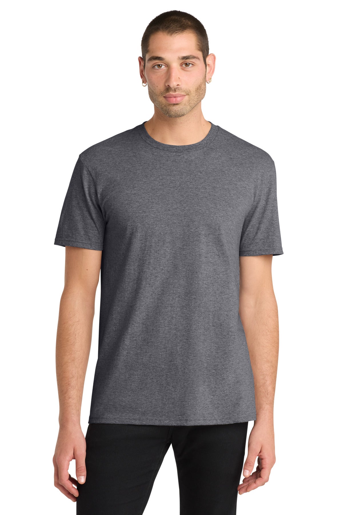 District The Concert Tee - DT5000 Heathered Charcoal