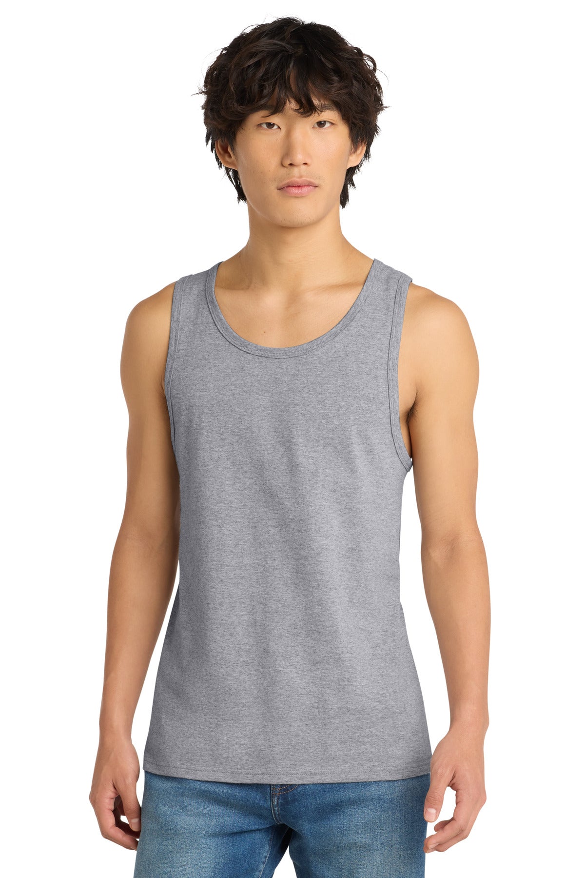 District The Concert Tank - DT5300 Heather Grey