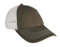 District Mesh Back Cap - DT607 Army/ White