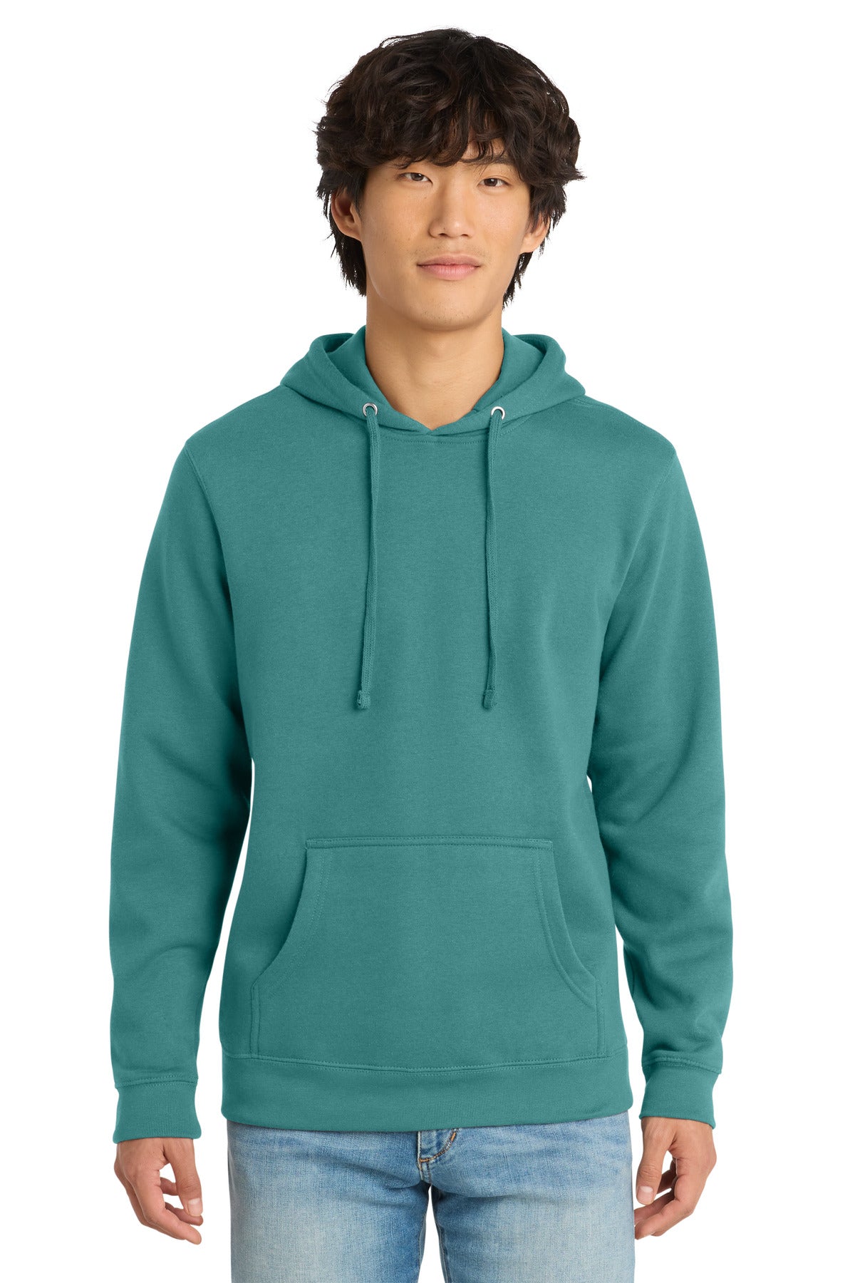 District V.I.T.Fleece Hoodie - DT6100 Eucalyptus Blue