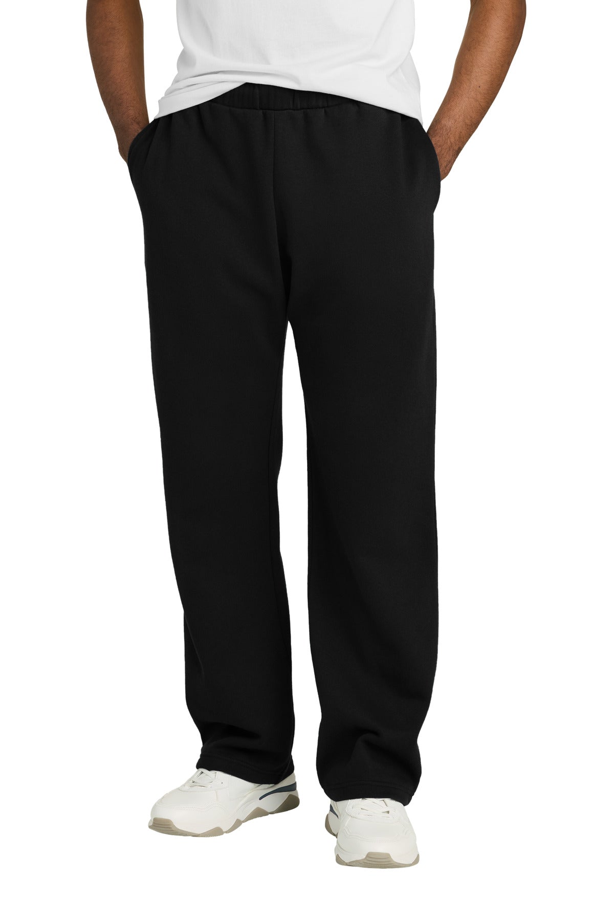 District V.I.T. Fleece Open-Bottom Sweatpant - DT6117 Black