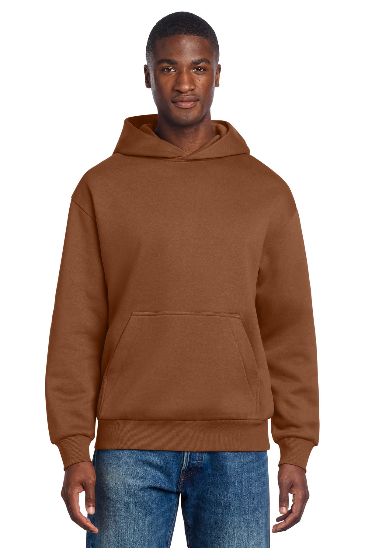 District V.I.T. Heavyweight Fleece Hoodie - DT6150 Baked Clay