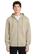 District MelloFleece Full-Zip Hoodie - DT6702 Chai