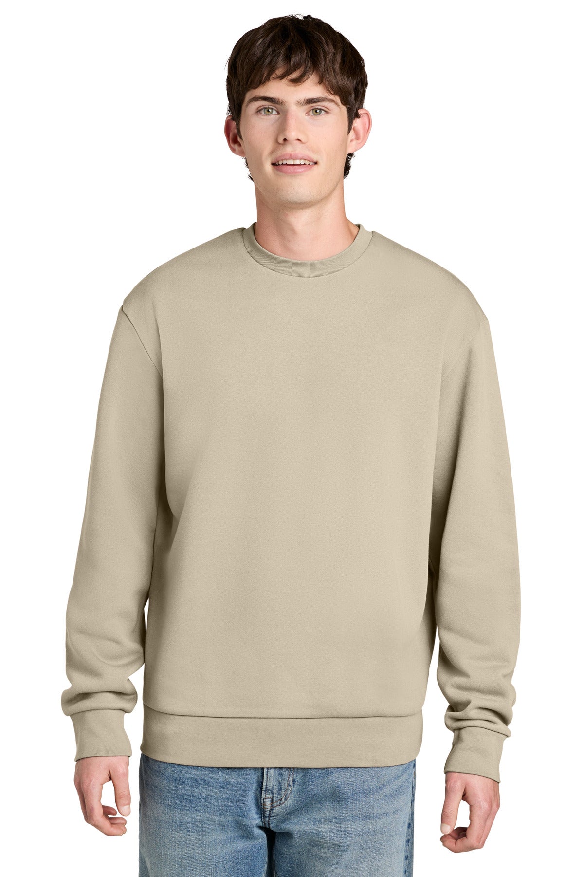 District MelloFleece Crew - DT6704 Chai
