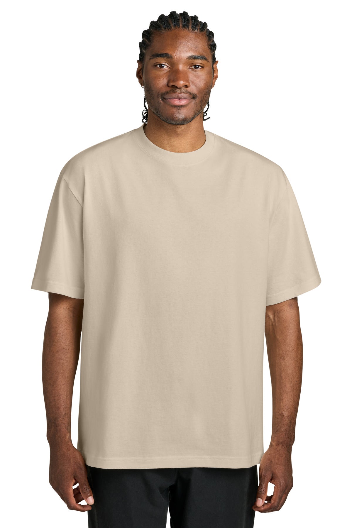 District 7-Oz. Gritty Tee - DT7075 Chai