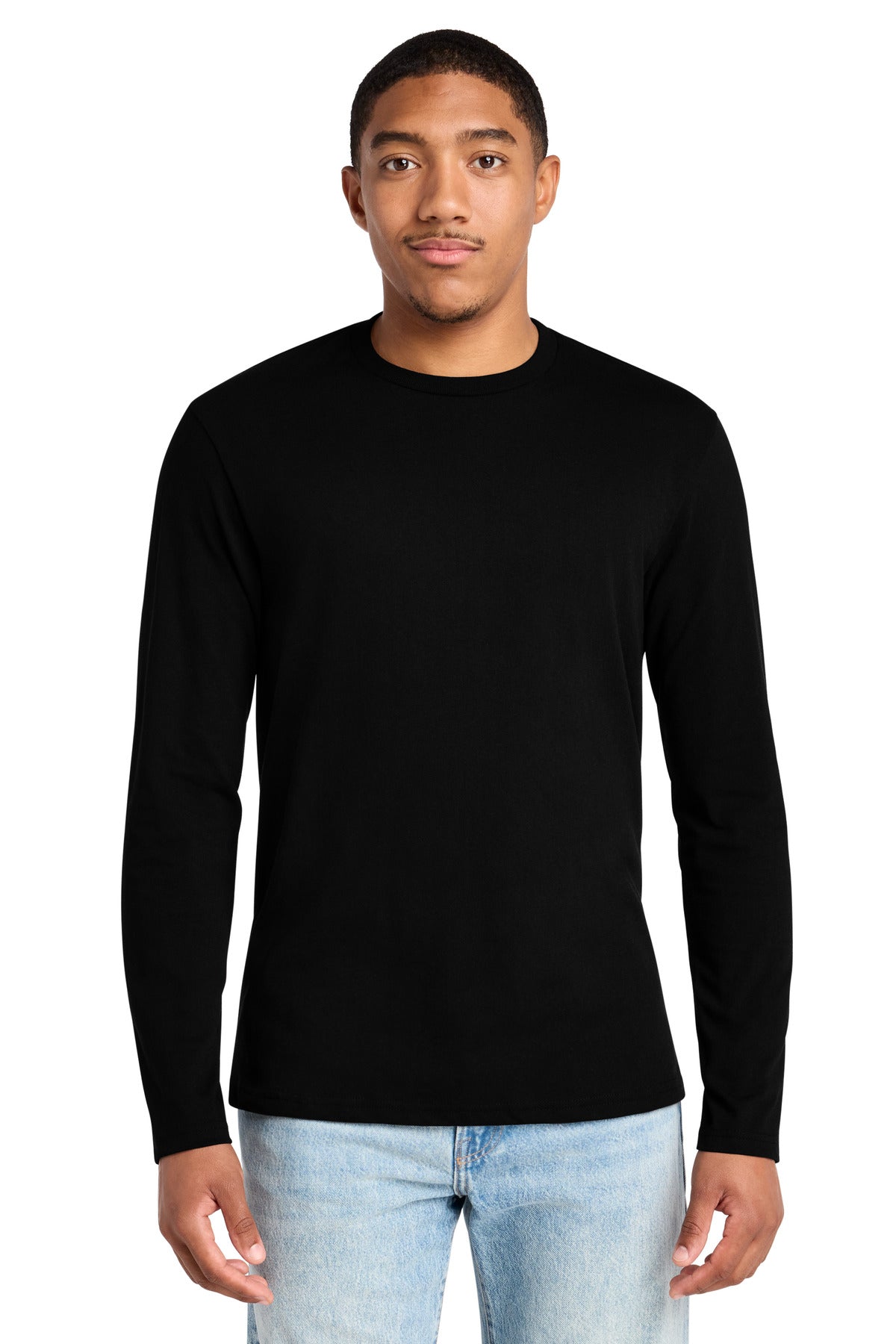 District Re-Tee Long Sleeve - DT8003 Black