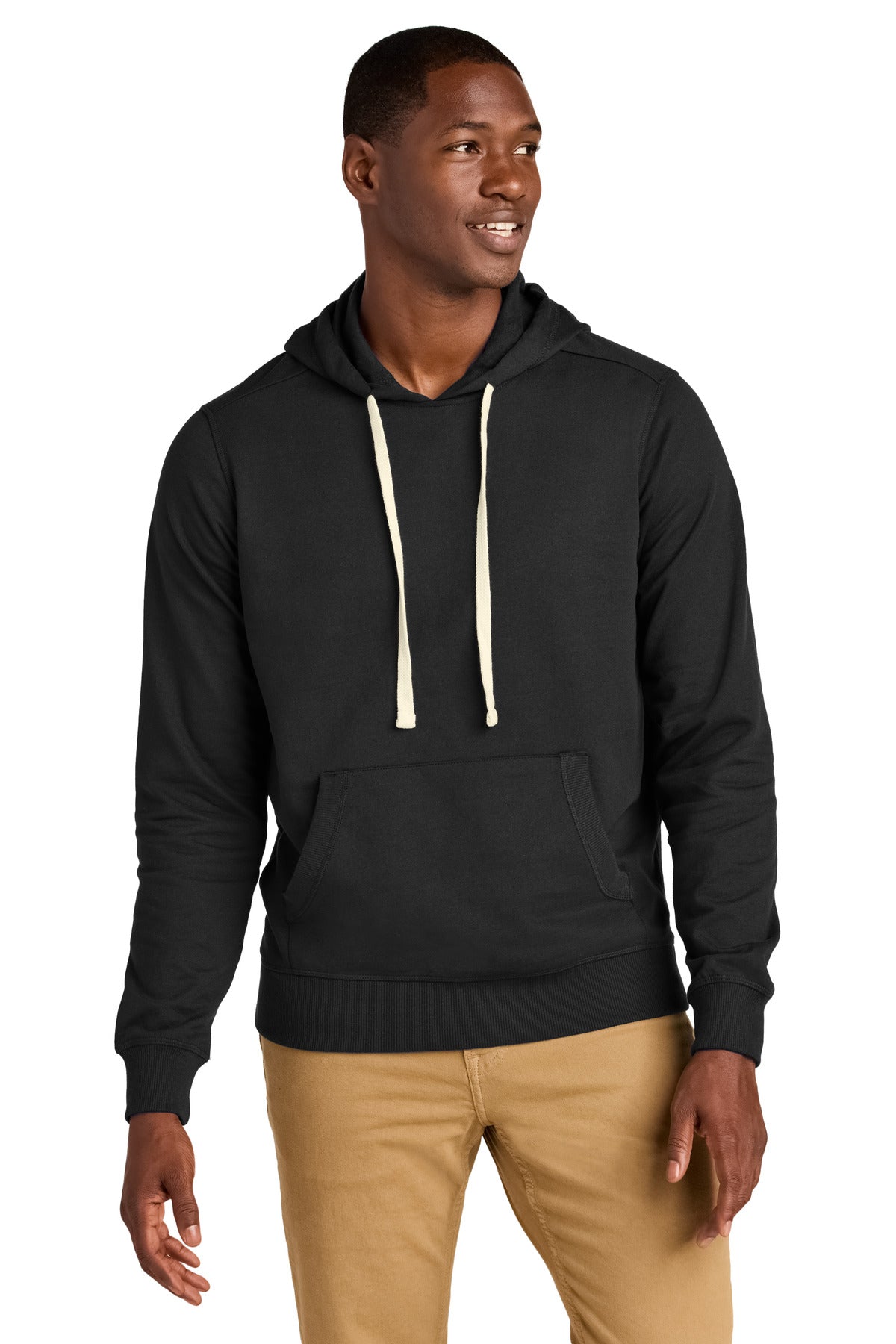 District Re-FleeceHoodie - DT8100 Black