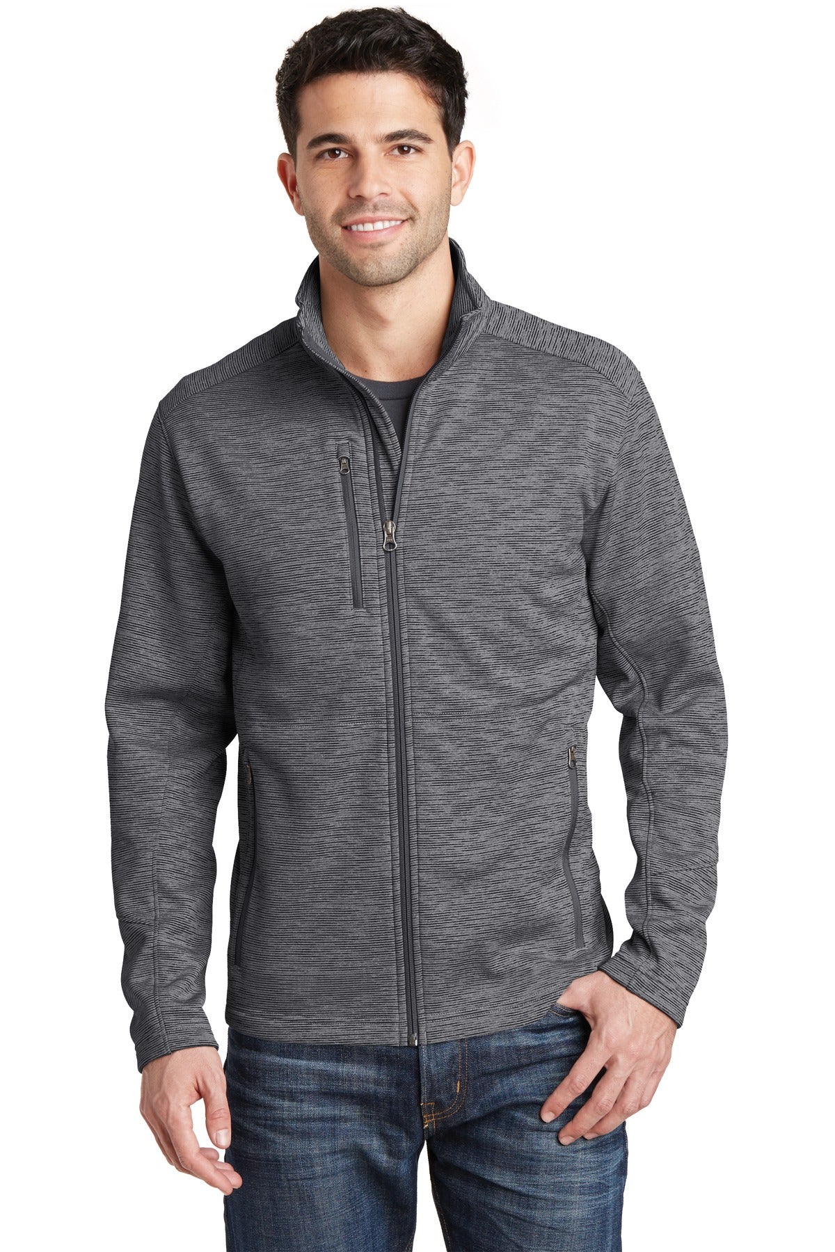 Port Authority F231 - Digi Stripe Fleece Jacket