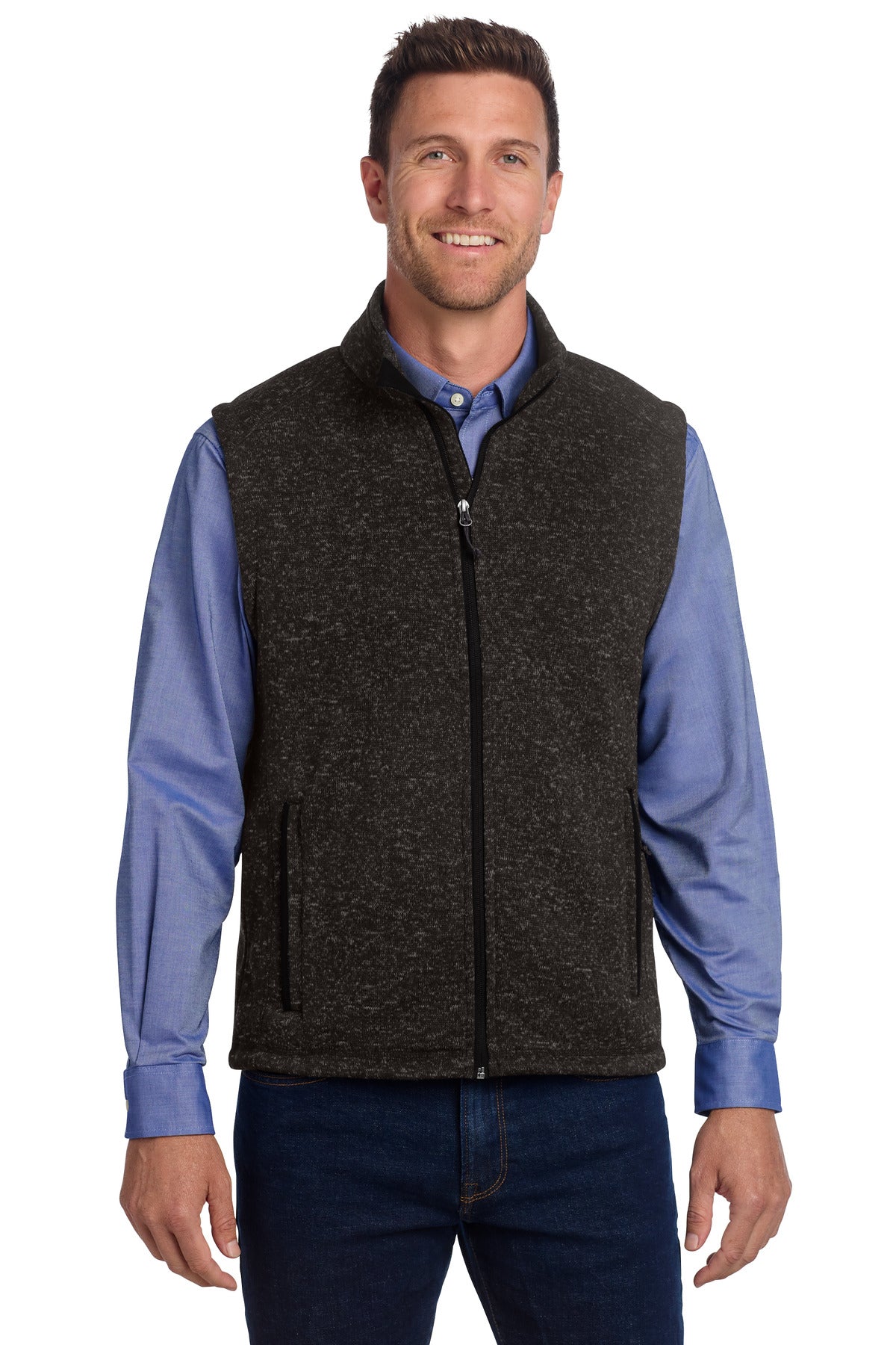 Port Authority F236 - Sweater Fleece Vest