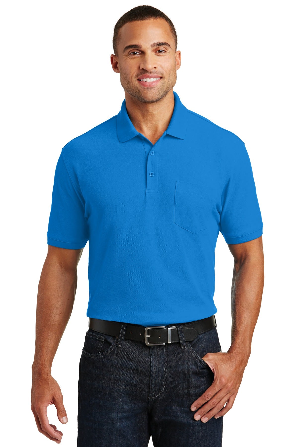 Port Authority K100P - Core Classic Pique Pocket Polo