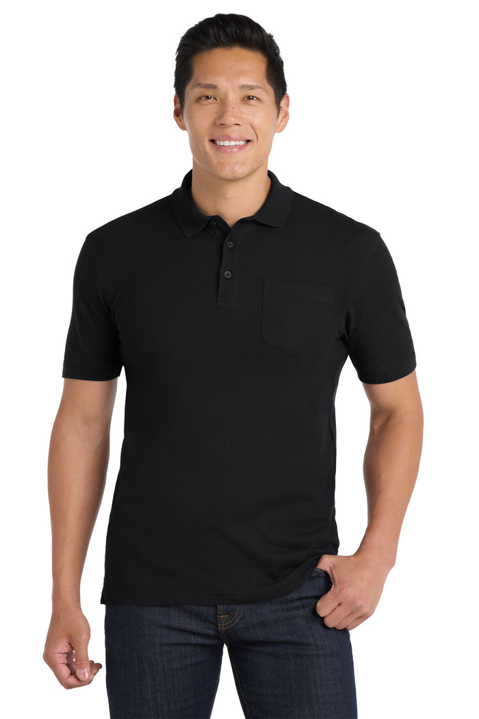 Port Authority K100P - Core Classic Pique Pocket Polo