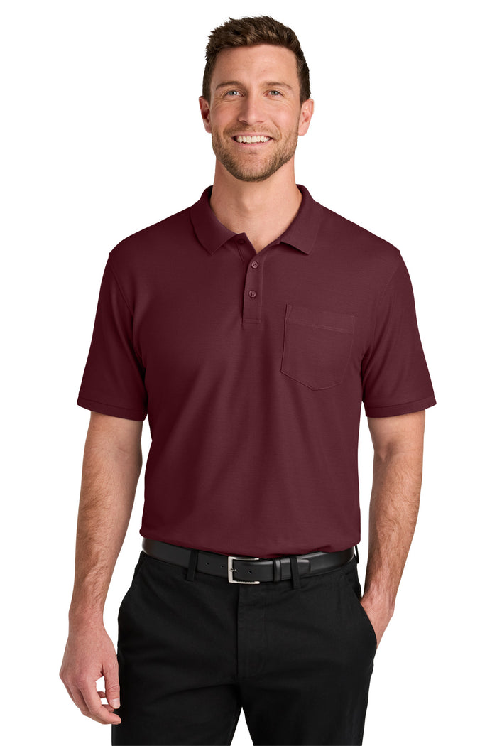 Port Authority K200P - Wearever Signature Pique Pocket Polo
