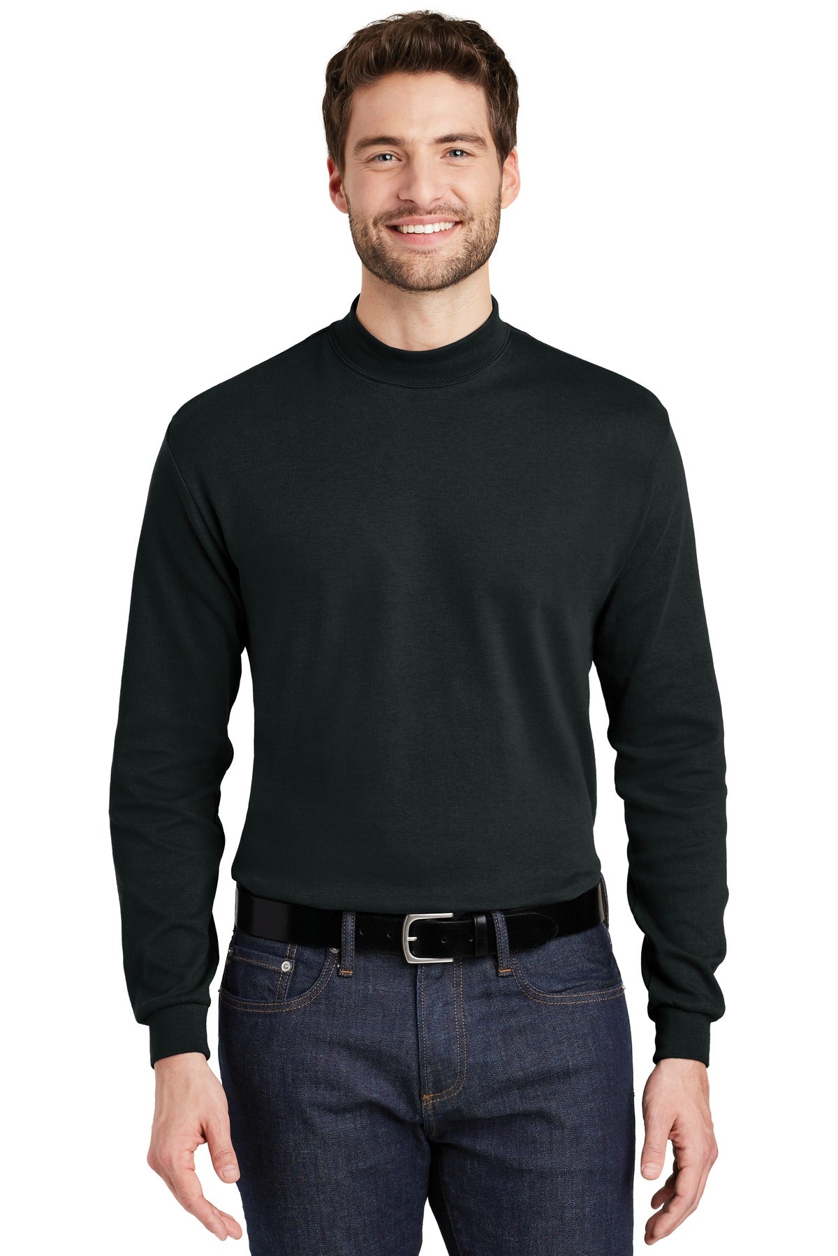 Port Authority K321 - Interlock Knit Mock Turtleneck