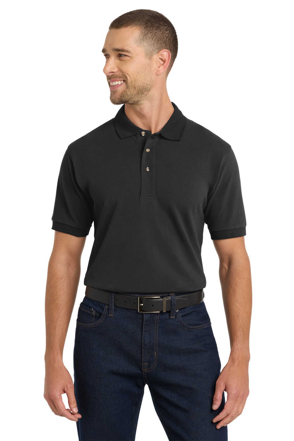 Port Authority K420 - Heavyweight Cotton Pique Polo