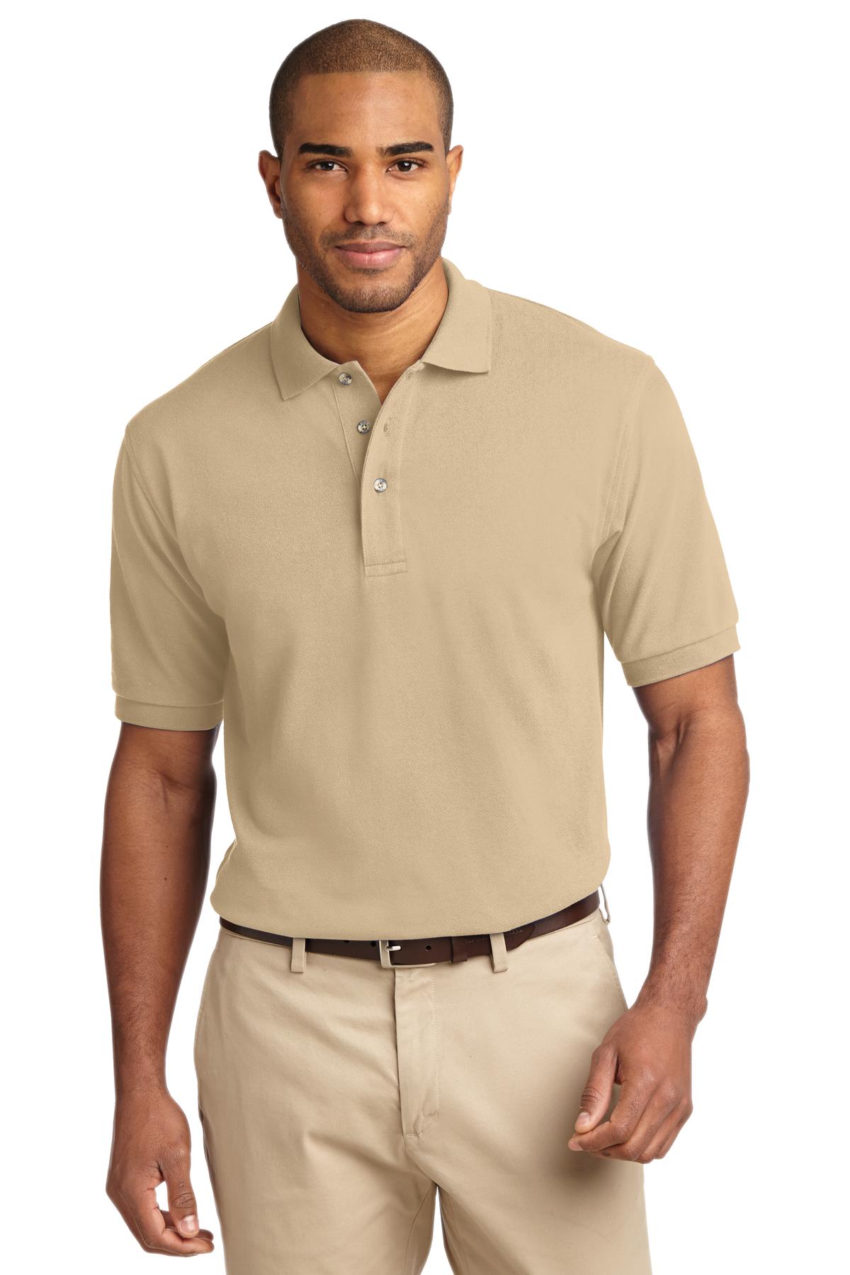 Port Authority K420 - Heavyweight Cotton Pique Polo
