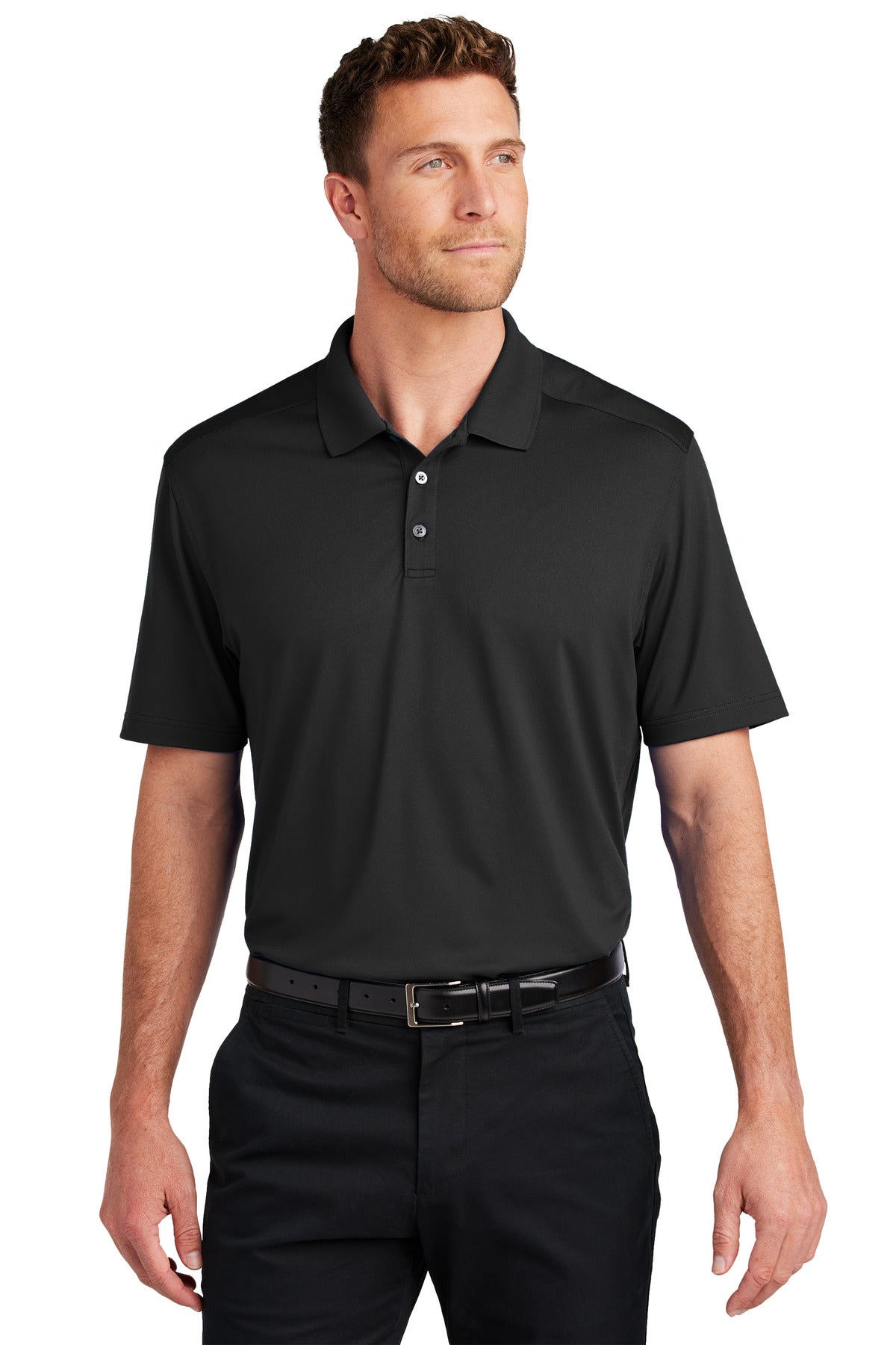 Port Authority K683 - City Stretch Flat Knit Polo