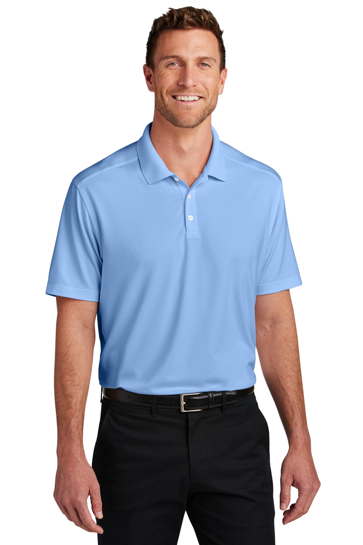 Port Authority K683 - City Stretch Flat Knit Polo