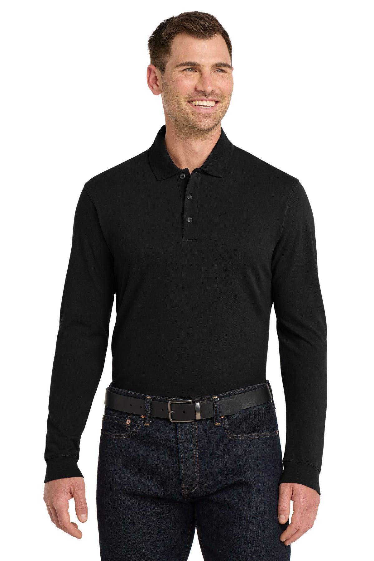 Port Authority K8000LS - EZCotton Long Sleeve Polo