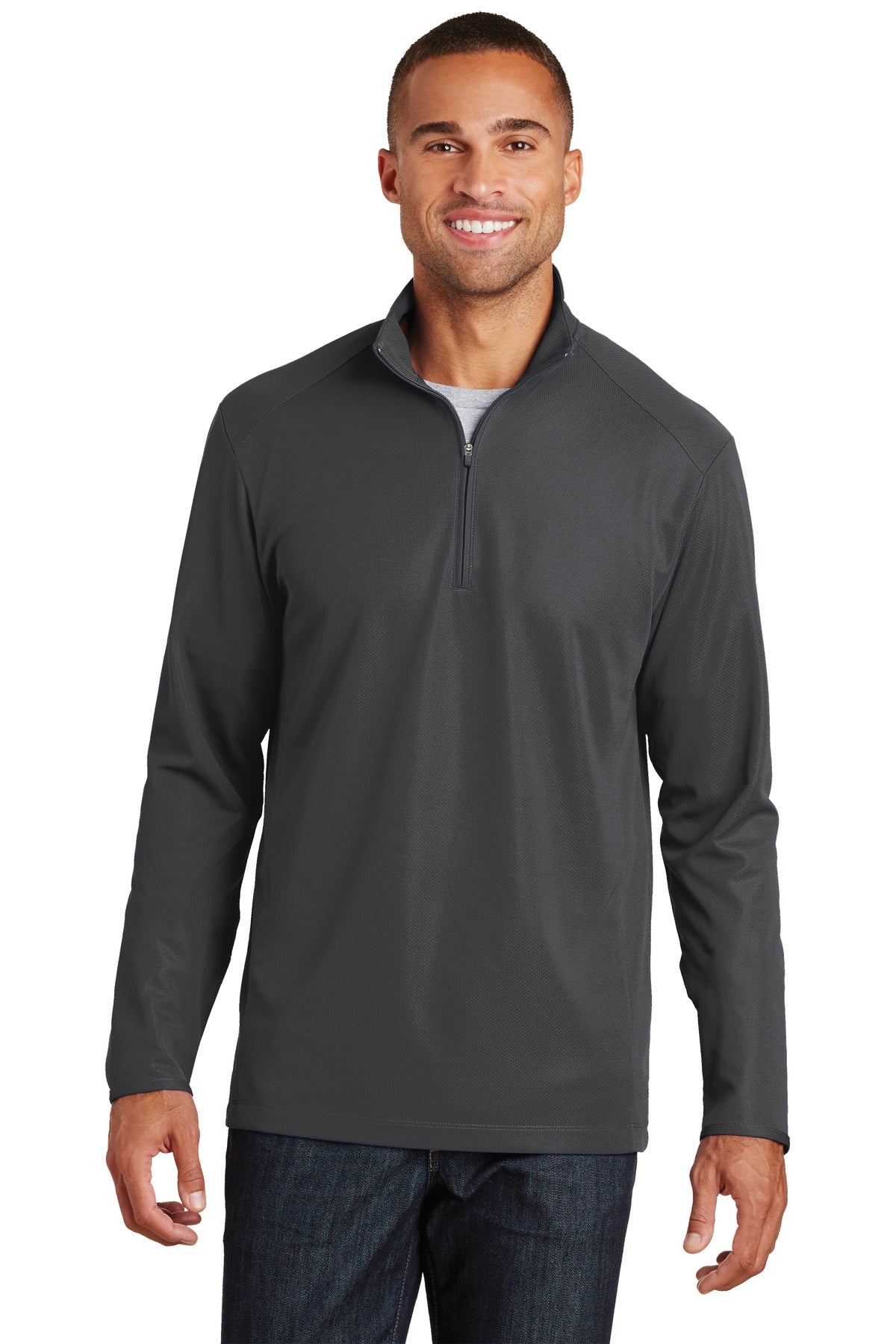 Port Authority K806 - Pinpoint Mesh 1/2-Zip