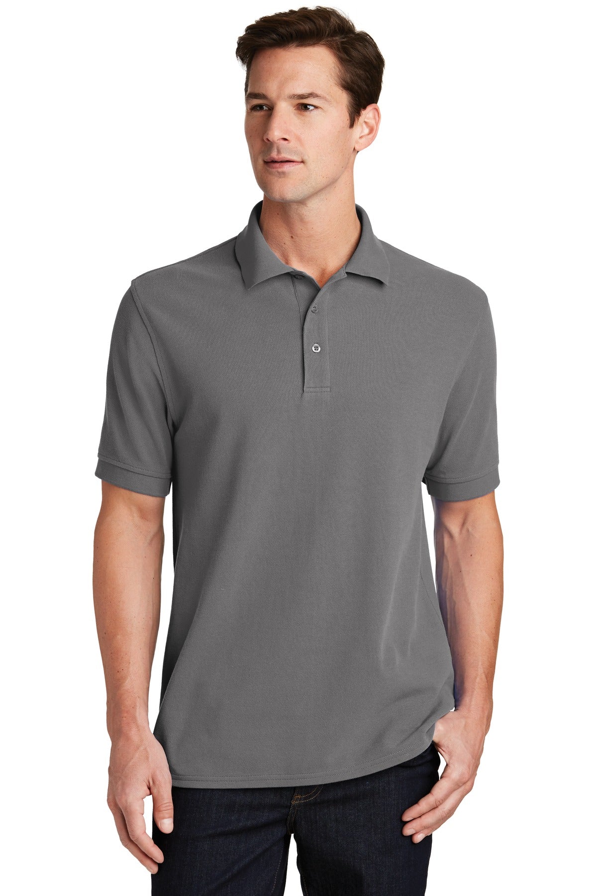 Port & Co KP1500 - Combed Ring Spun Pique Polo