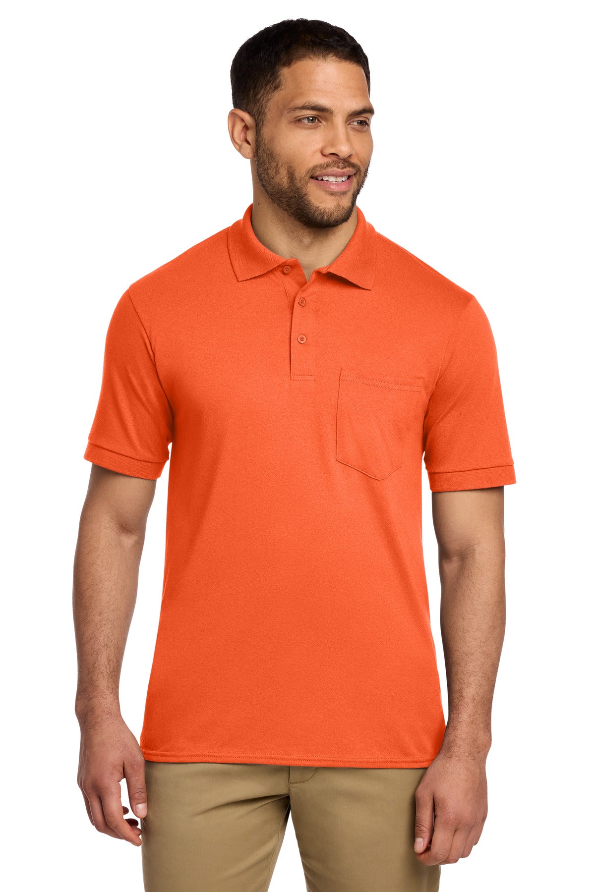 Port & Co KP55P - Core Blend Jersey Knit Pocket Polo