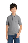 Port & Co KP55Y - Youth Core Blend Jersey Knit Polo