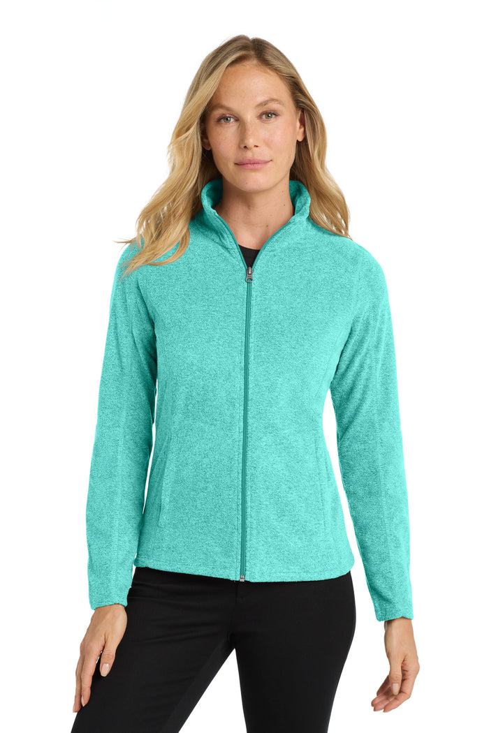 Port Authority L235 - Women's Heather Microfleece Full-Zip Jacket