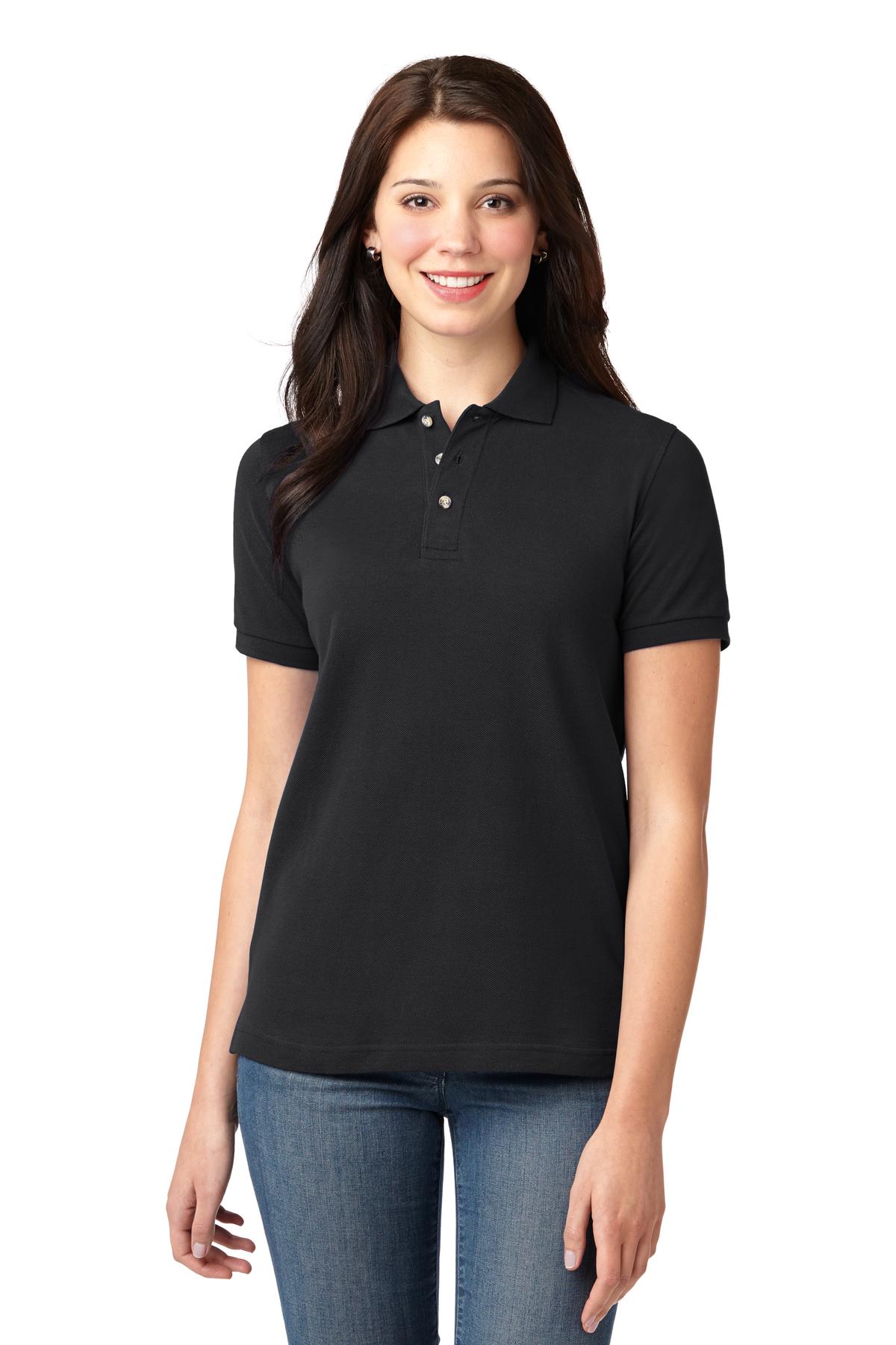 Port Authority L420 - Women's Heavyweight Cotton Pique Polo