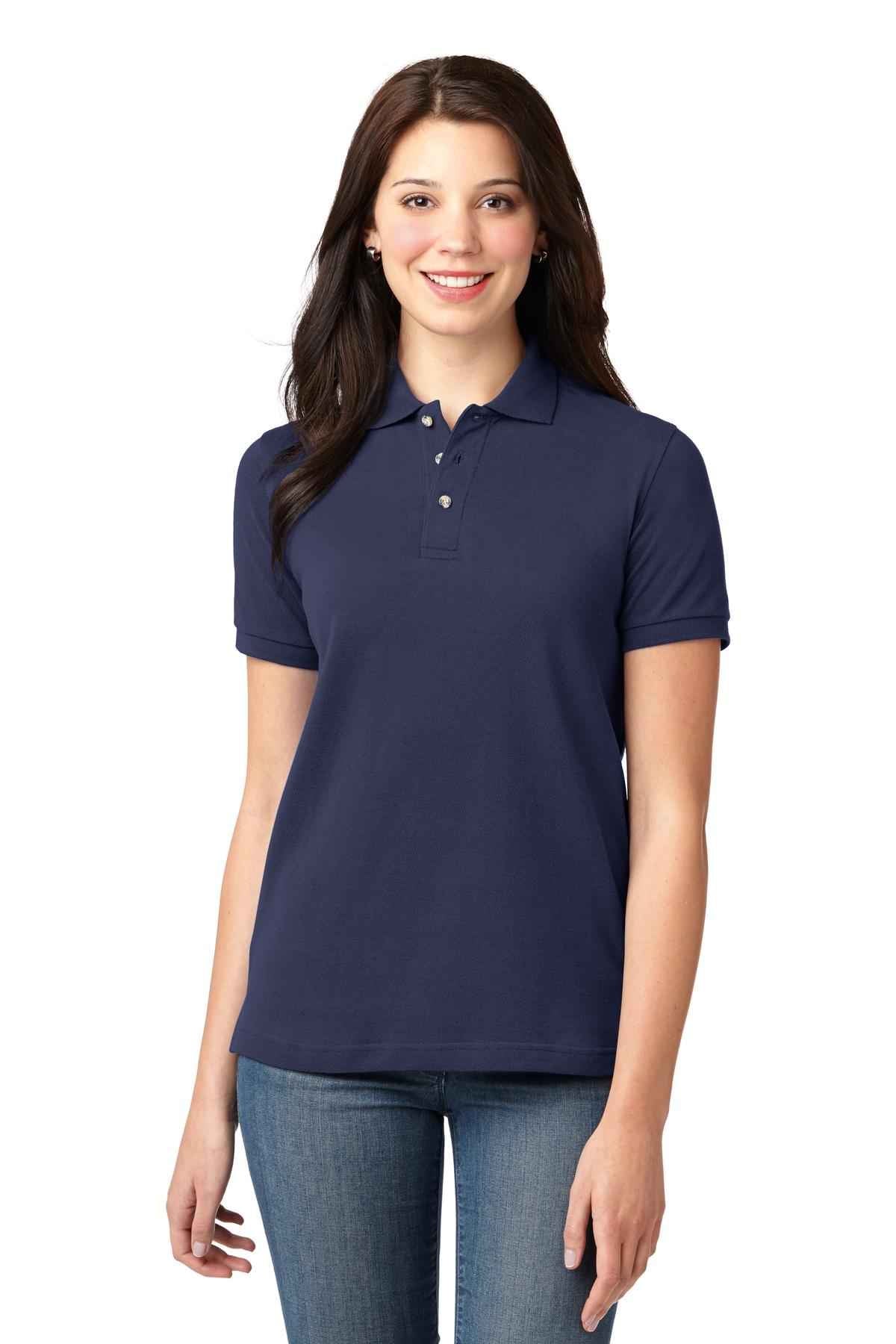 Port Authority L420 - Women's Heavyweight Cotton Pique Polo