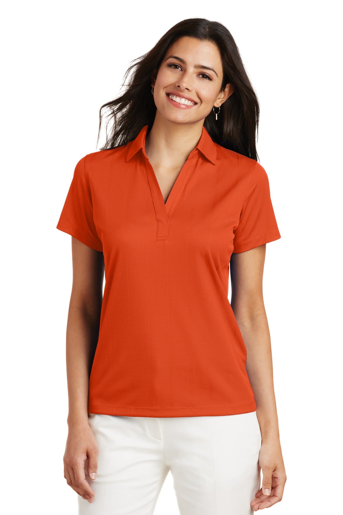 Port Authority L528 - Women's Performance Fine Jacquard Polo