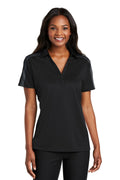 Port Authority L547 - Women's Silk Touch Performance Colorblock Stripe Polo