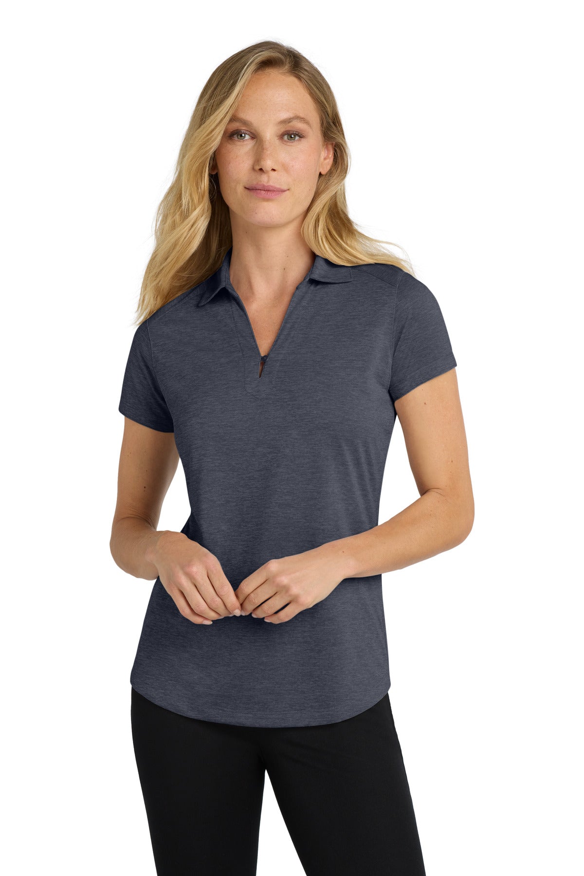 Port Authority L574 - Women's Digi Heather Performance Polo